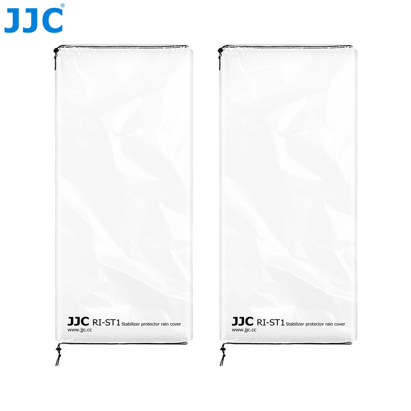 JJC 2-Pack Clear Rain Cover for Camera Stabilizer – Waterproof Protection for DJI RS 4, RS 3, RSC 2