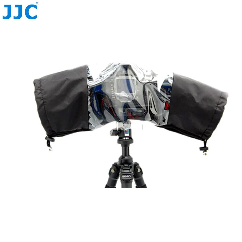 JJC Waterproof Camera Rain Cover for DSLR – Rain & Dust Protection for Canon, Nikon, Sony, Olympus