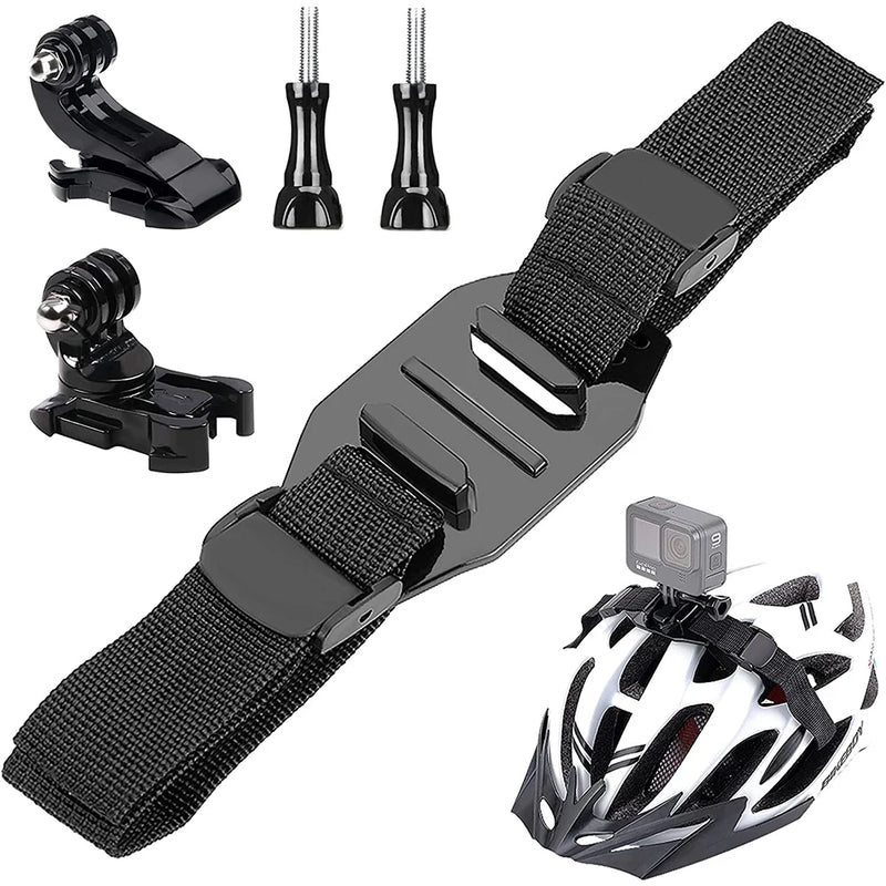 SZKOSTON Adjustable Helmet Strap – For GoPro Hero 13/12/11/10/9/8, Insta360 X4, DJI Action 5 Pro/4