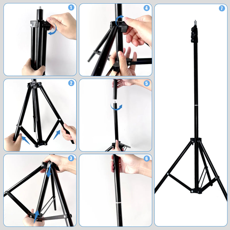 10" Dimmable LED Selfie Ring Light with Tripod – Photography & Video Light for Makeup, Streaming