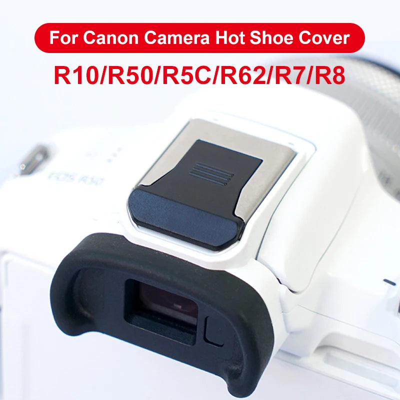 Metal Hot Shoe Cover for Canon, Fujifilm, Nikon, Sony – Cold Shoe Cap for Flash Protection