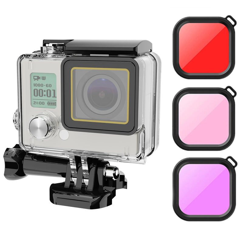 60M Waterproof Diving Housing Case for GoPro Hero 4/3+ – Durable Underwater Protector