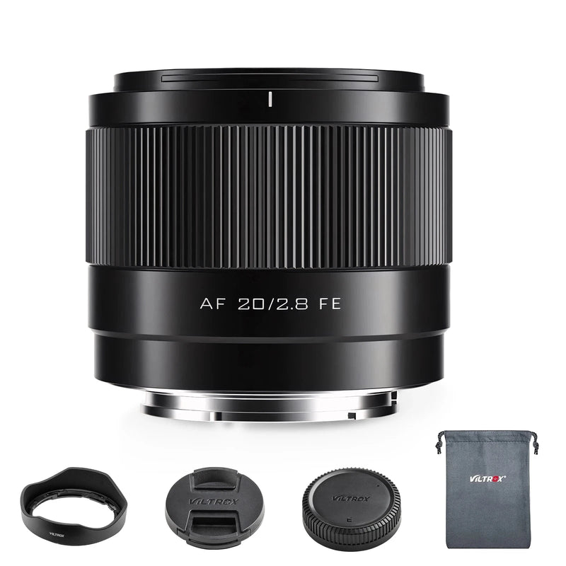 VILTROX 20mm F2.8 Ultra-Wide Angle Lens for Sony E-Mount and Nikon Z-Mount Full-Frame Cameras