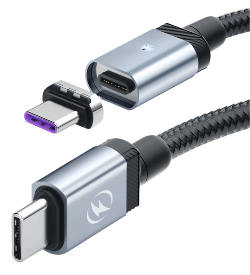 FONKEN 65W Magnetic USB-C PD Cable for Fast Charging Android Phones & Tablets