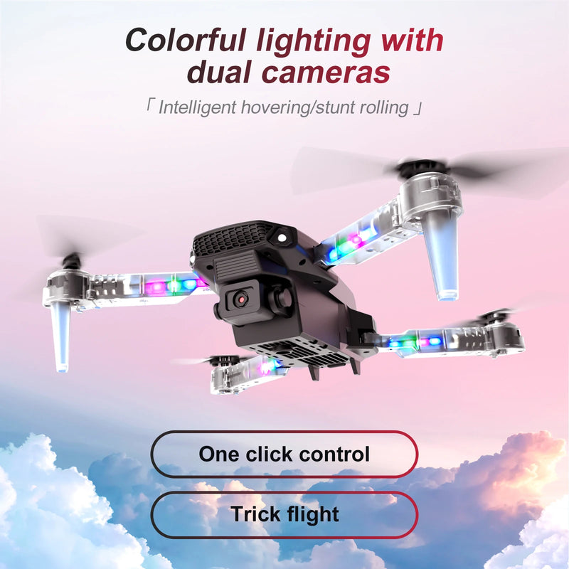 KBDFA E88 4K Camera Drone – Quadcopter, WiFi FPV, Dual Camera, Altitude Hold, One-Key Return