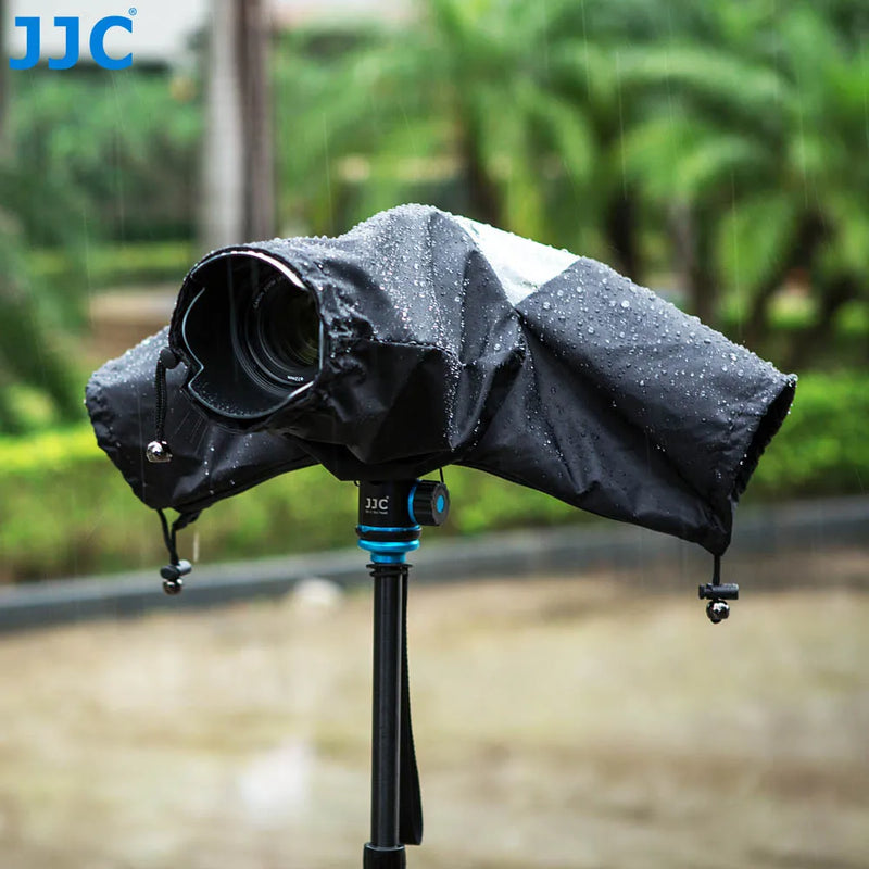 JJC Waterproof Camera Rain Cover for DSLR – Rain & Dust Protection for Canon, Nikon, Sony, Olympus