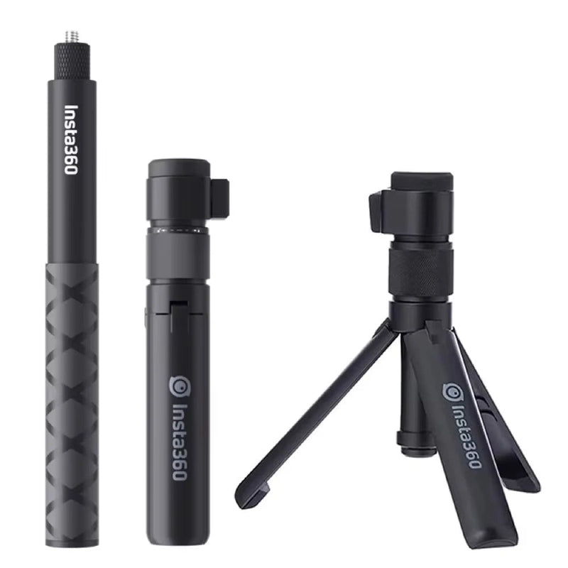 Insta360 Bullet Time Bundle – Tripod Handle & Invisible Selfie Stick for X4, X3, ONE X2