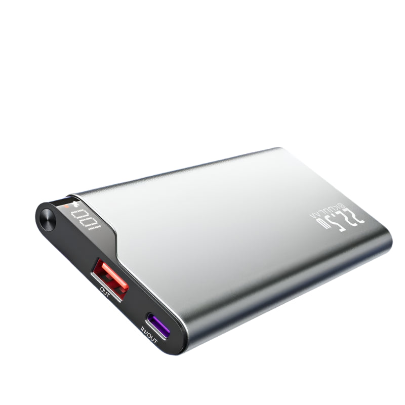 KUULAA 22.5W 10000mAh Power Bank – Fast Charging, USB-C & USB-A, Portable Battery