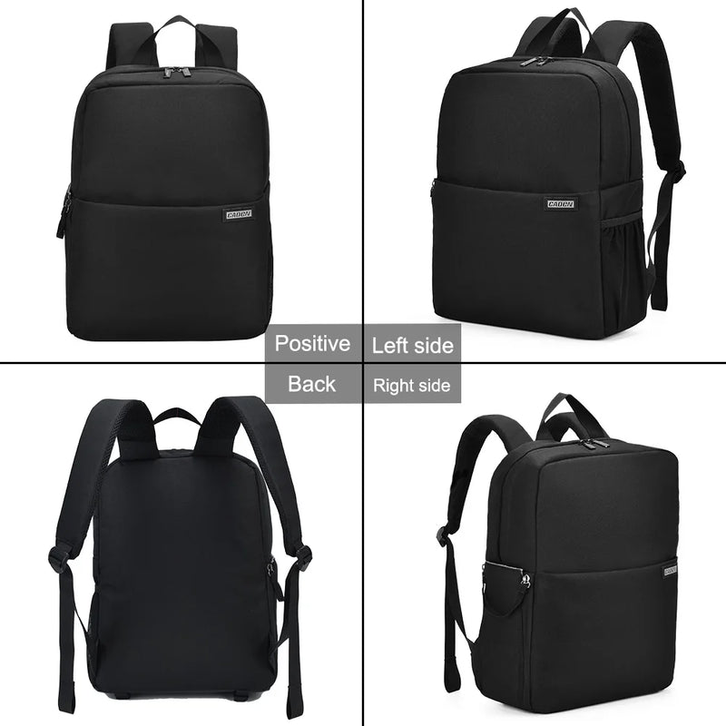 CADEN DSLR Camera Backpack – Wear-Resistant Bag for Canon, Nikon, Sony, Lenses & Laptop