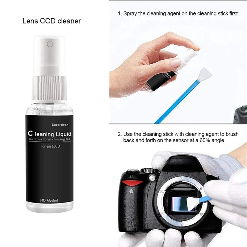 5-29 PCS DSLR Camera Lens Cleaning Kit for Sony, Nikon, Canon, Fujifilm – Complete Cleaning Set