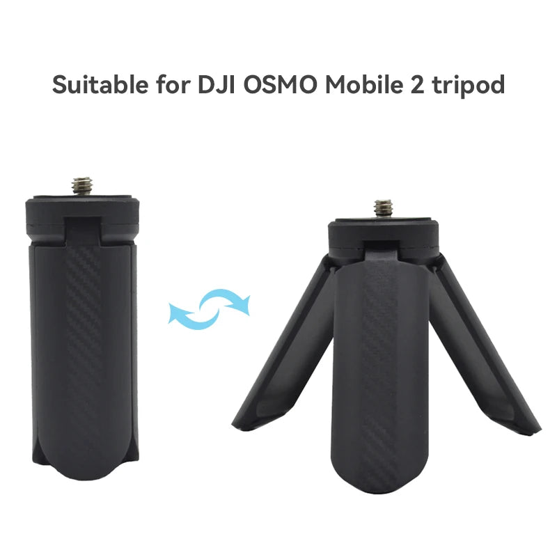 Mini Tripod for DJI Pocket 2/3, GoPro, Osmo Mobile 6/5/4/3/2 – Portable Tripod for Stabilizers