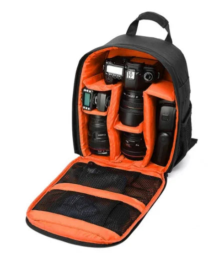 Erilles Waterproof Camera Backpack – Multi-Functional DSLR Bag for Sony, Nikon, Canon