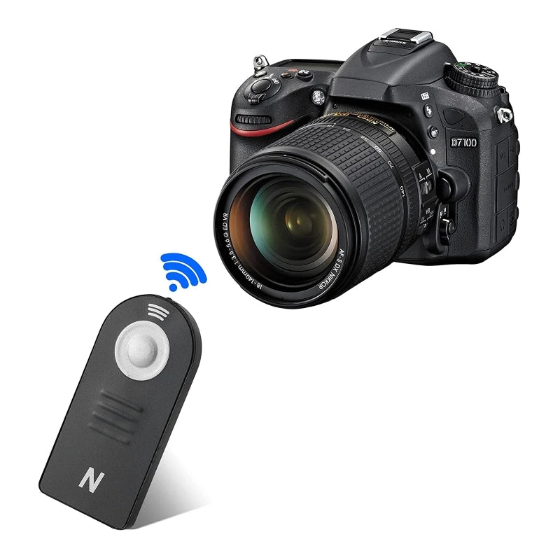 Wireless Remote Control Shutter Release for Nikon D3000, D3200, D5300, D5500, D7000, D750, P900