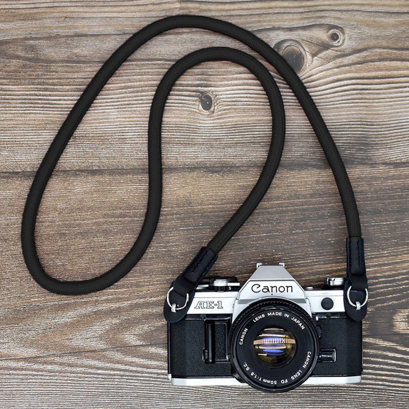 LIGHTROW Nylon Rope Camera Shoulder Neck Strap – Durable 100cm Belt for Mirrorless Cameras