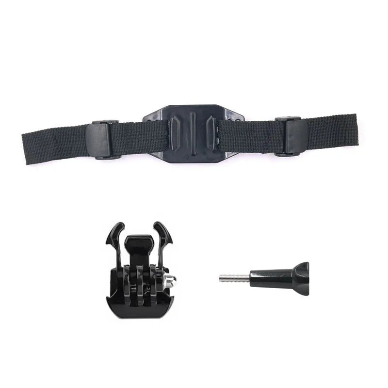 SZKOSTON Adjustable Helmet Strap – For GoPro Hero 13/12/11/10/9/8, Insta360 X4, DJI Action 5 Pro/4