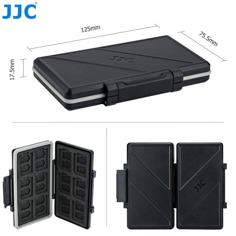 Memory Card Case for SD and Micro SD Cards – High-Capacity Waterproof and Shockproof Storage Box