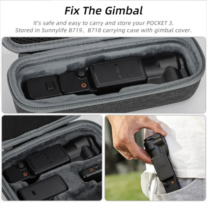 Plastic Gimbal Protector for DJI Osmo Pocket 3 – Protective Case for Handheld Camera & Accessories