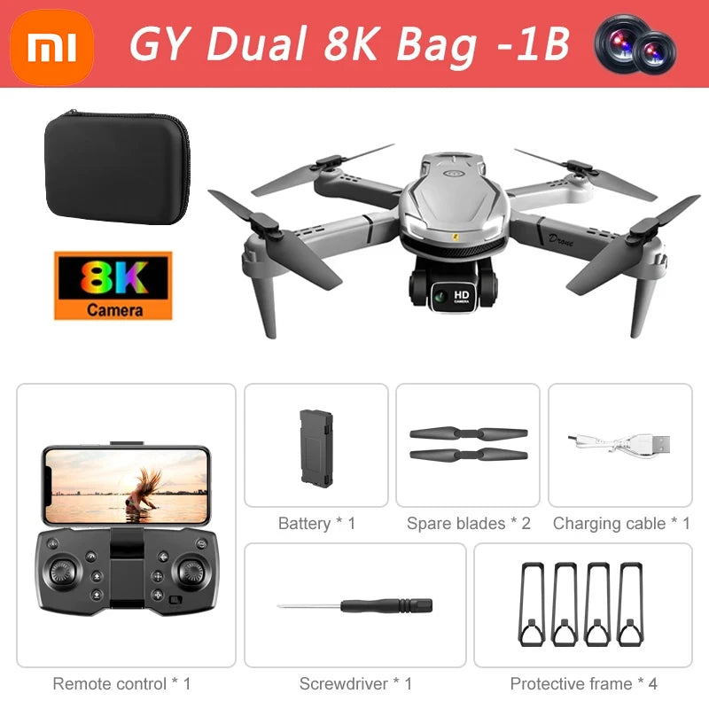 XIAOMI MIJIA V88 Drone 8K HD Dual Camera with 1500m Range, 5G WiFi, and 45-Minute Flight Time