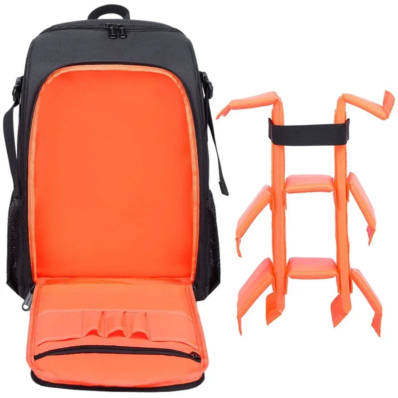 Large Capacity Waterproof Camera Backpack – DSLR/Tripod Photo Bag with Rain Cover