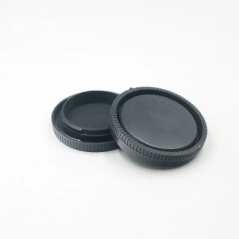 KIFAR 2PCS Camera Body Cap + Rear Lens Cap Set for Sony E-Mount – Compatible with A6000, A7 Series