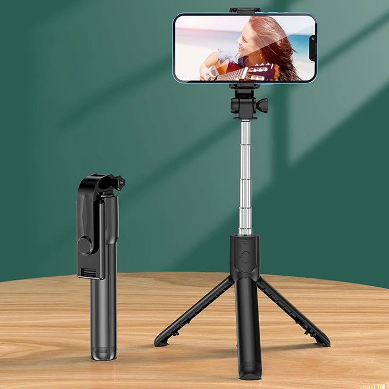 HONGDAK Bluetooth Selfie Stick Tripod – Extendable Phone Stand with Remote for Live Streaming