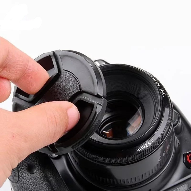 LIGHTDOW Snap-On Camera Lens Cap – 49mm to 82mm for Nikon, Canon, Sony, Olympus, Fuji, Samsung