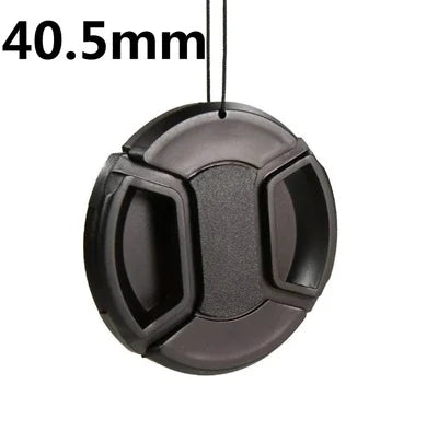 MLLSE Camera Lens Cap with Anti-Lost Cord – Snap-On Cover for 37mm-95mm Lenses