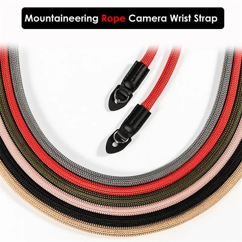 LIGHTROW Nylon Rope Camera Shoulder Neck Strap – Durable 100cm Belt for Mirrorless Cameras