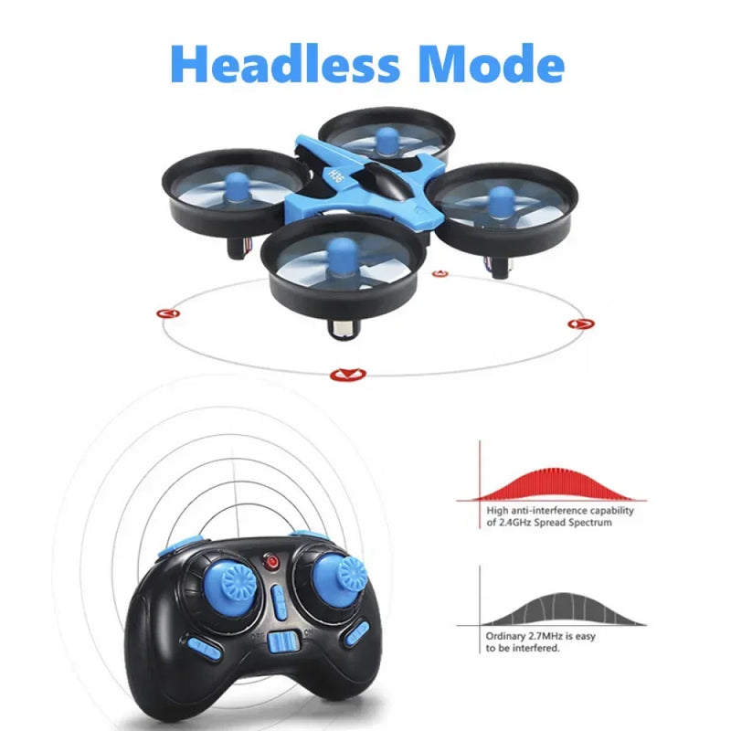 JJRC H36 Mini RC Drone – 6-Axis Gyro, Headless Mode, 360° Flip, One-Key Return, Kids' Quadcopter Toy