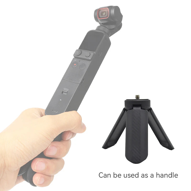 Mini Tripod for DJI Pocket 2/3, GoPro, Osmo Mobile 6/5/4/3/2 – Portable Tripod for Stabilizers