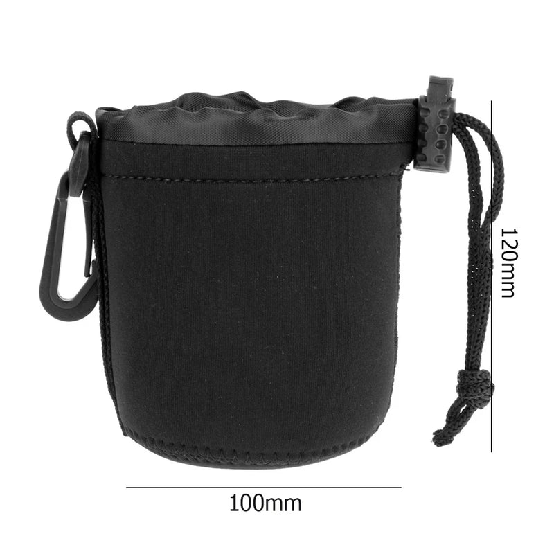 VODOOL Waterproof Neoprene Camera Lens Pouch – Soft Protective Bag for Canon, Sony, DSLR Lenses