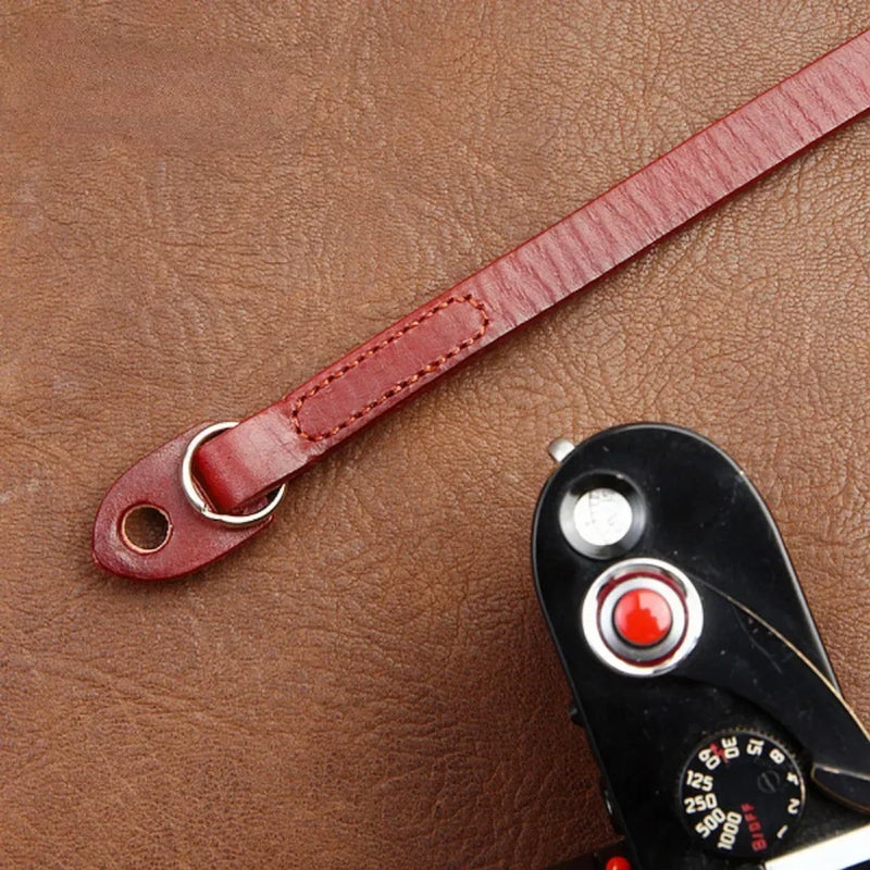 Handmade Genuine Leather Camera Strap Shoulder Sling Belt for Sony, Nikon, Leica, Fujifilm