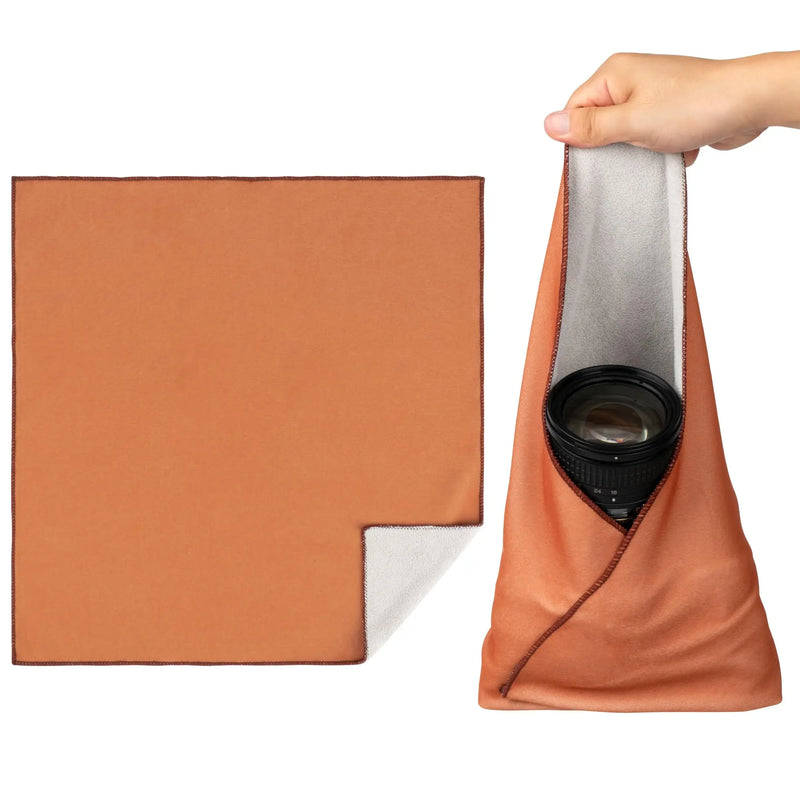 Walking Way 35CM Magic Self-Adhesive Camera Wrap – Universal Scratch-Resistant Cloth for Lenses