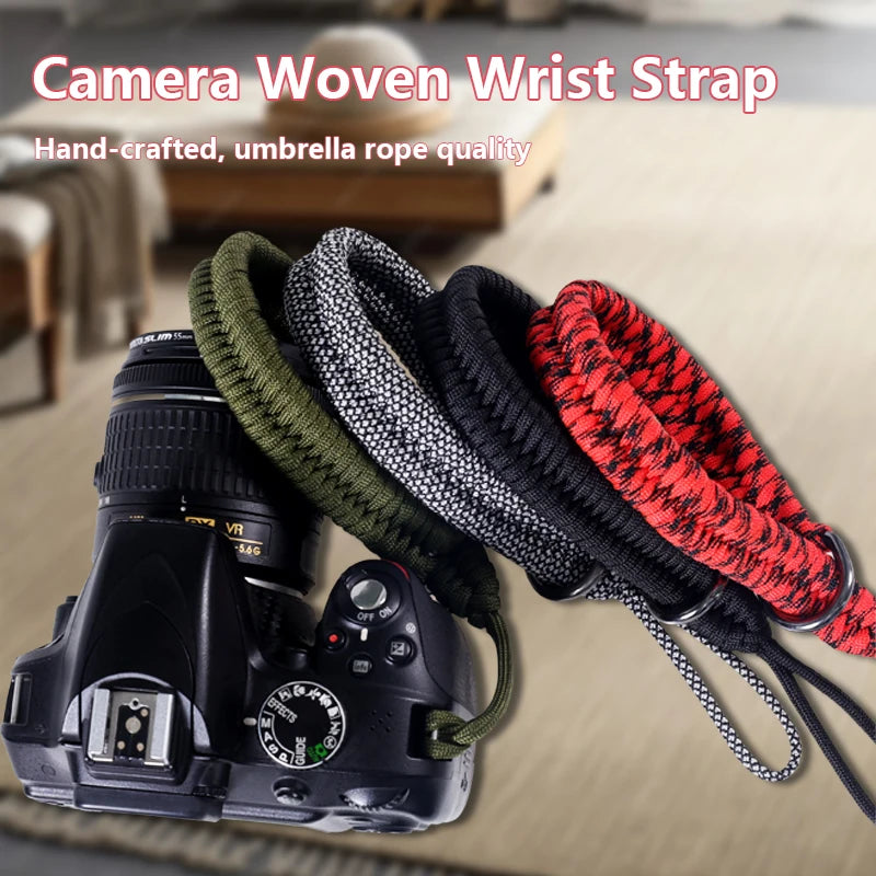 GISERGAR Handmade Woven Camera Wrist Strap for Canon, Nikon, Sony, Fujifilm, Leica, Olympus