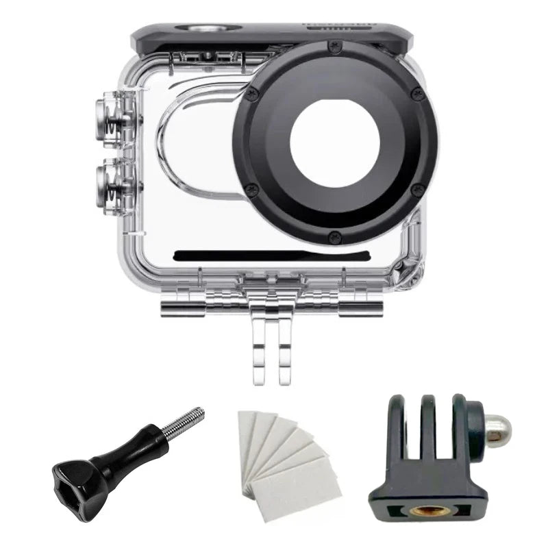 60m Waterproof Housing Case for Insta360 GO 3 & GO 3S – Underwater Protective Case and Accessories