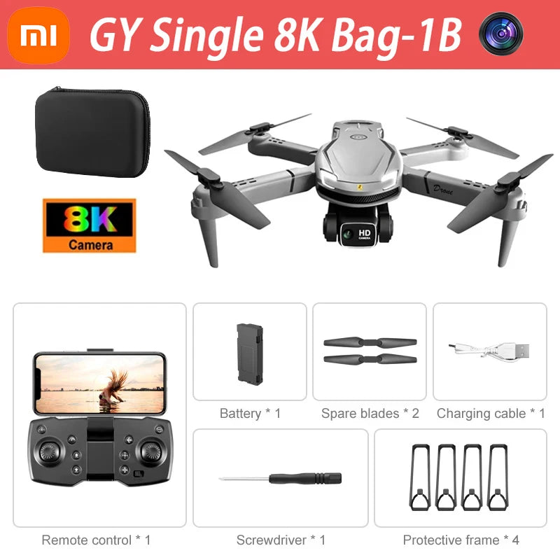 XIAOMI MIJIA V88 Drone 8K HD Dual Camera with 1500m Range, 5G WiFi, and 45-Minute Flight Time