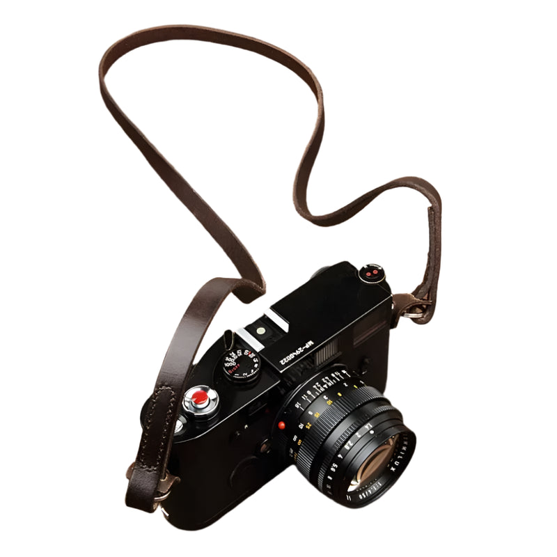 Handmade Genuine Leather Camera Strap Shoulder Sling Belt for Sony, Nikon, Leica, Fujifilm