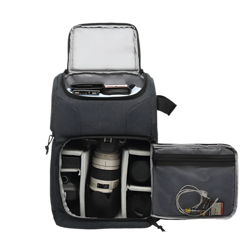 Waterproof Camera Backpack – DSLR & Laptop Travel Bag with Tripod Holder and Lens Pouch