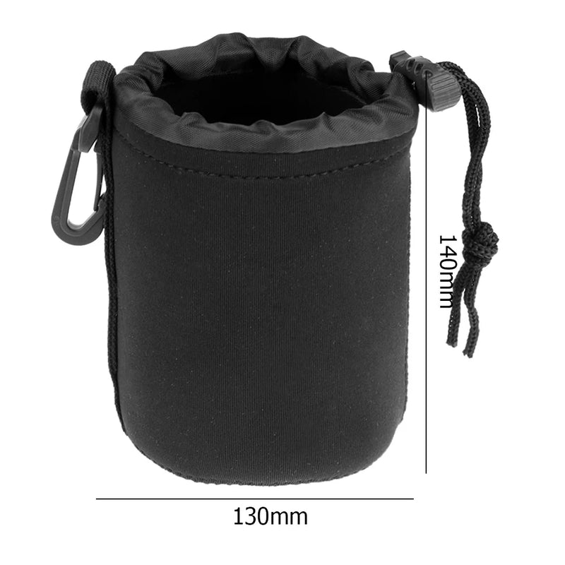 VODOOL Waterproof Neoprene Camera Lens Pouch – Soft Protective Bag for Canon, Sony, DSLR Lenses