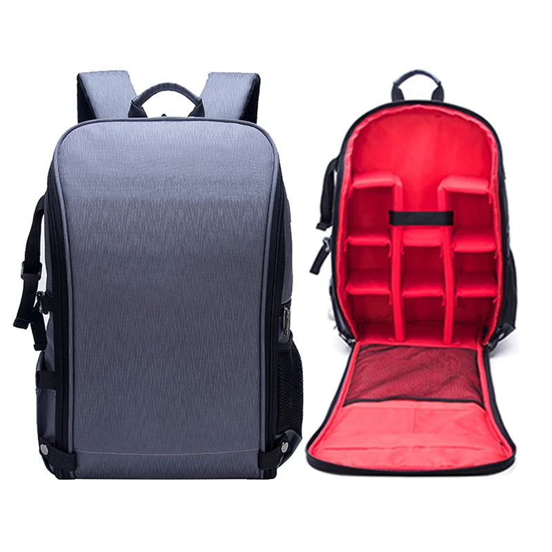 Large Capacity Waterproof Camera Backpack – DSLR/SLR Photo Bag with Tripod Holder & Rain Cover