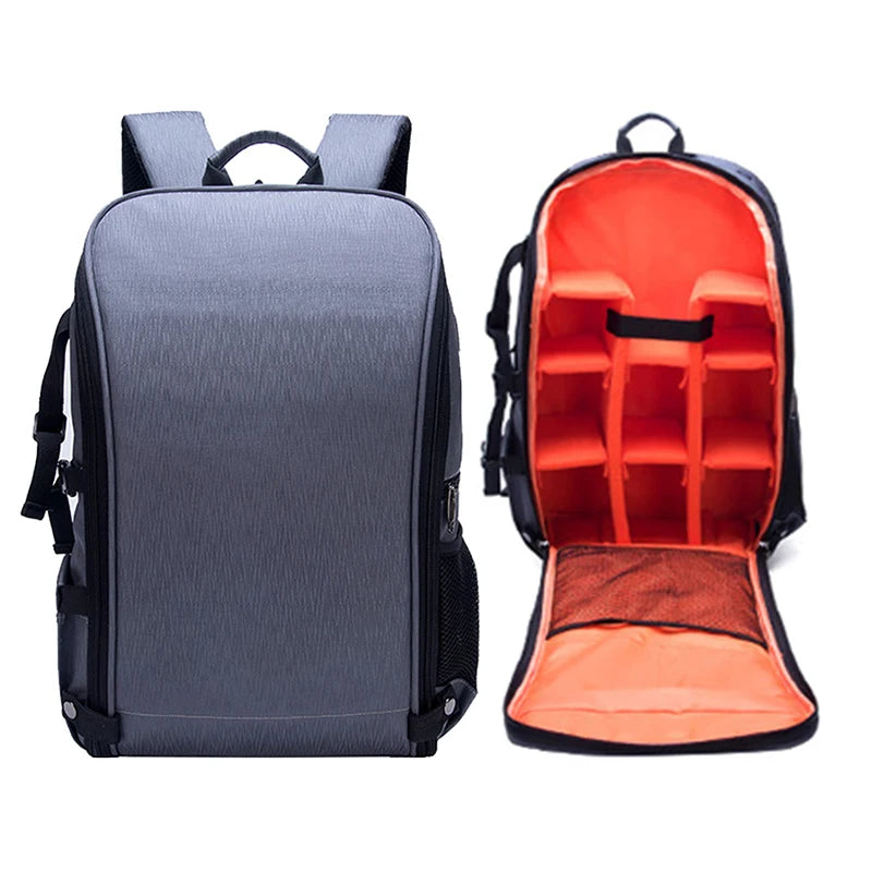 Large Capacity Waterproof Camera Backpack – DSLR/SLR Photo Bag with Tripod Holder & Rain Cover