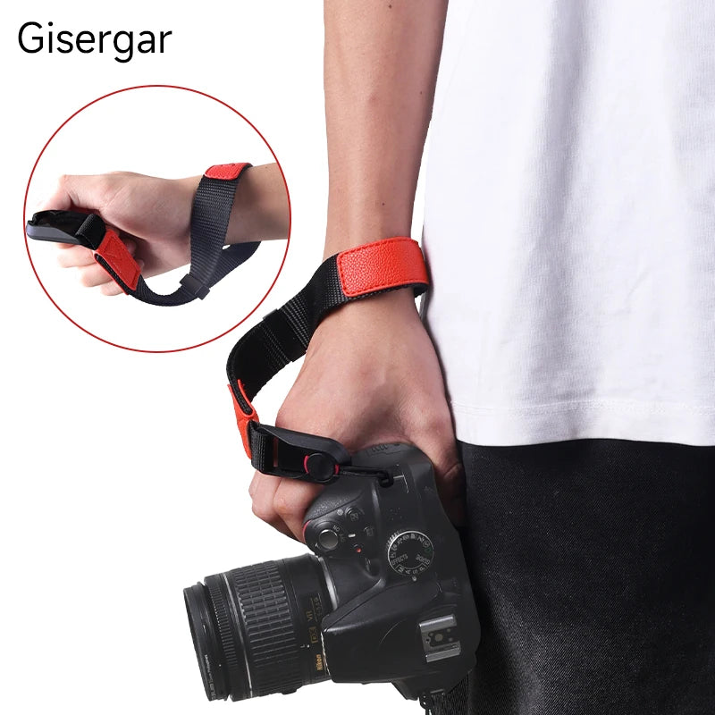 GISERGAR Camera Quick Release Wrist Strap for Sony, Fujifilm, Nikon, Canon, Leica SLR