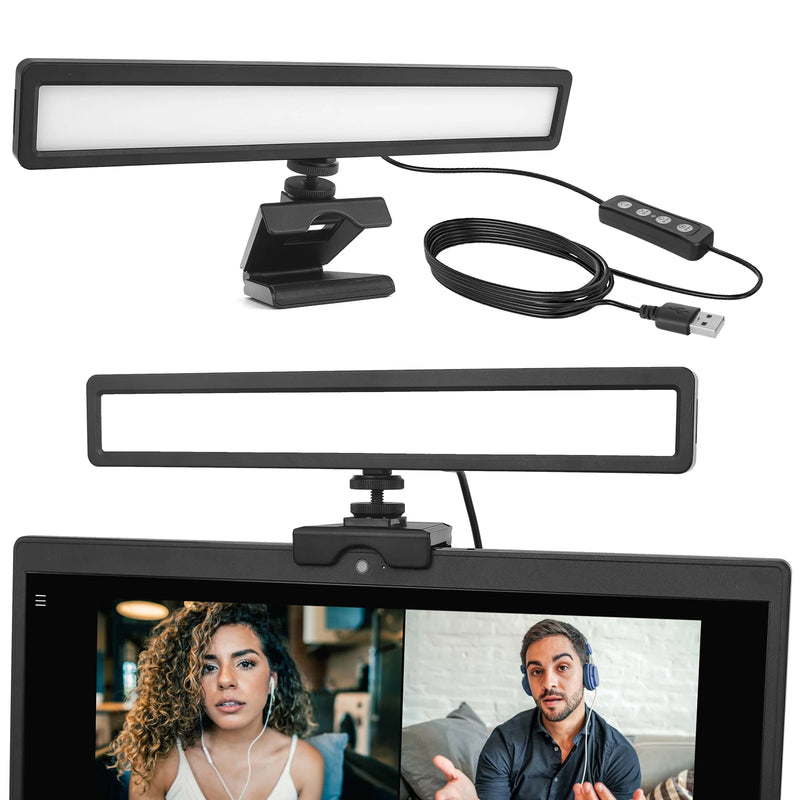 LUXCEO WS66 Webcam Light – Adjustable LED Panel for Zoom Calls, Streaming & Video Conferencing