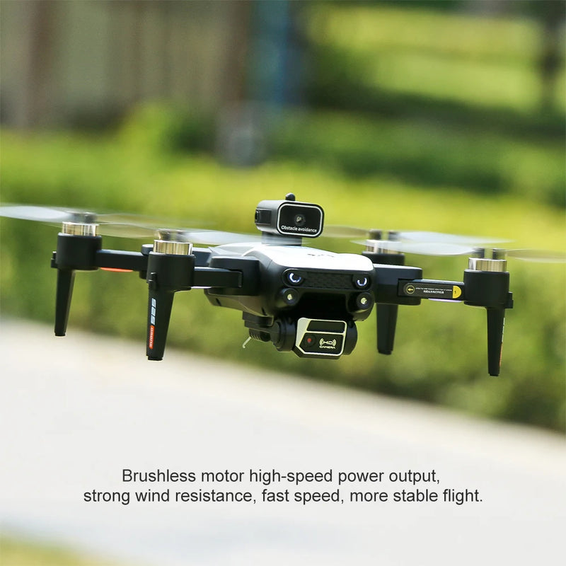 S2S 8K Professional Drone – Dual Camera, Brushless Motor, 25 Min Flight & Obstacle Avoidance