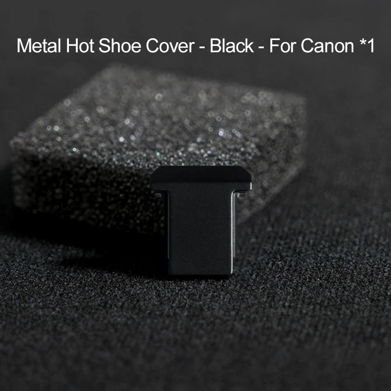 Metal Hot Shoe Cover for Canon, Fujifilm, Nikon, Sony – Cold Shoe Cap for Flash Protection